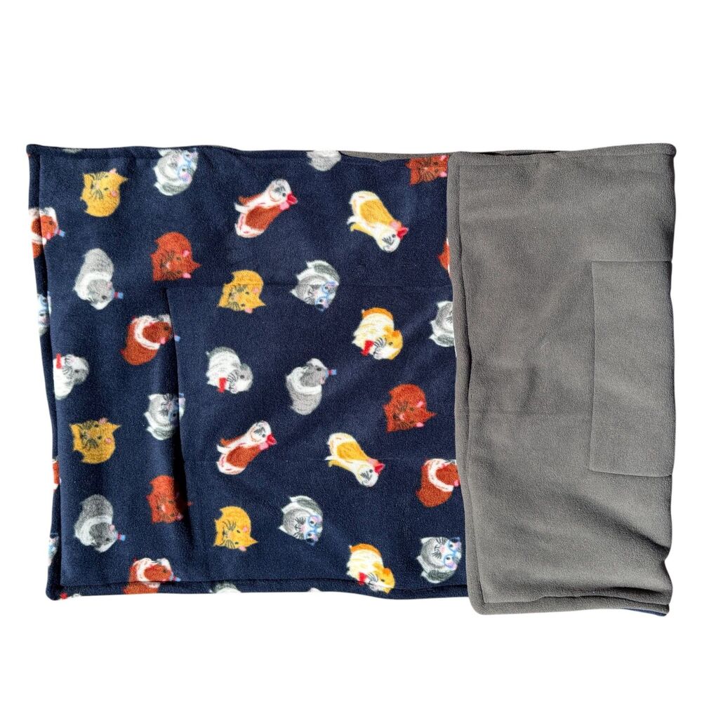 Guinea Pig Midwest Fleece Cage Liner 24"x 47" Reusable, Reversible, and Washable